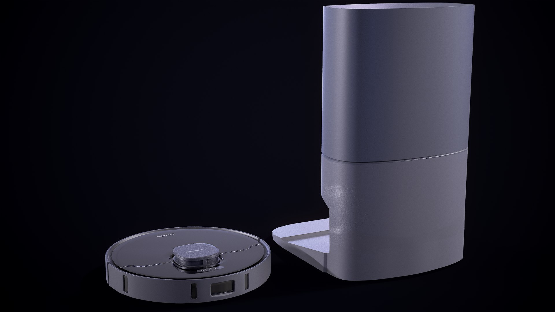 3D Xiaomi Dreame Bot Z10 Pro Vacuum Cleaner Robot PBR - TurboSquid 1855233