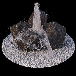 Rock Waterfall fountains