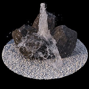 Rock Waterfall fountains