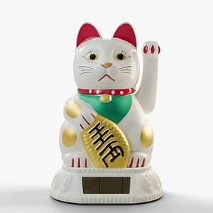 3D Lucky cat
