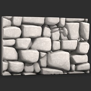 Stone Wall 044 model