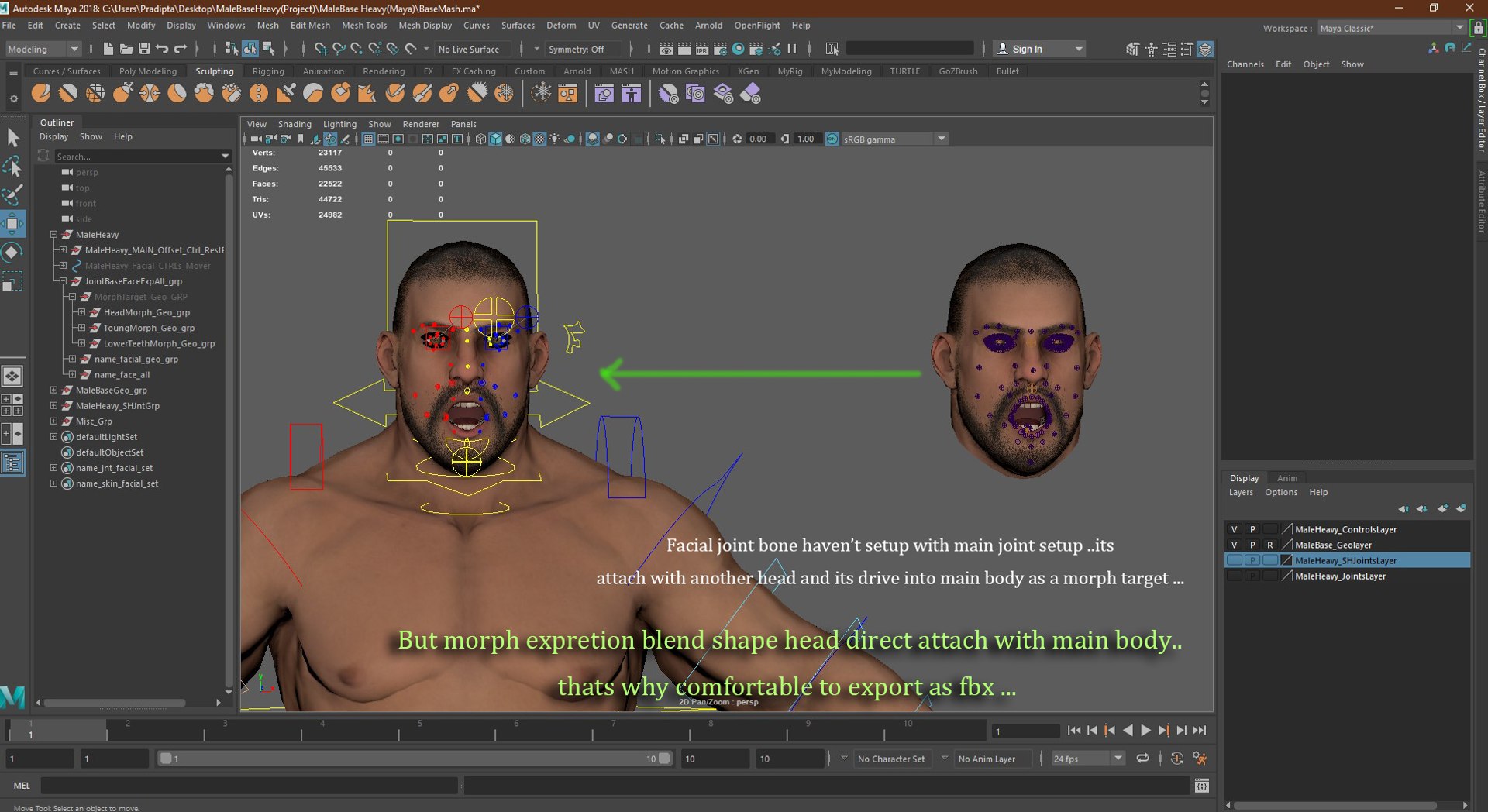 3D Male Base Heavy Rig Maya - TurboSquid 1716109