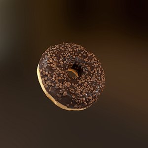 donut realistic pbr model