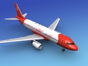 airline airbus 3d max