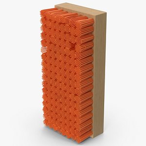 3D model Brush Scrub Orange