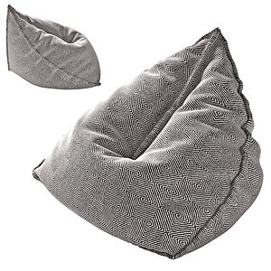 3D pouf gan sail