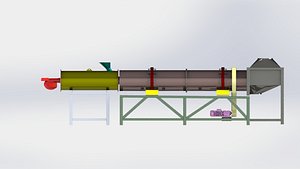 --vermiculite blast furnace and heat generator-- 3D model