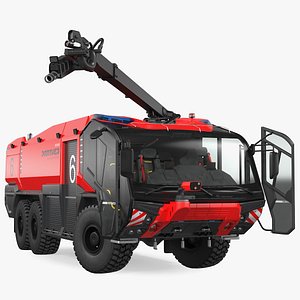 Rosenbauer Panther 6x6 Firefighting Truck Rigged