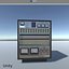 3D retro computer model