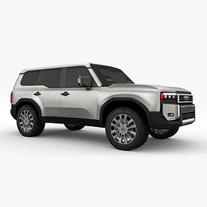 Toyota Land Cruiser 250 Prado 2024 3D model
