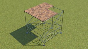 Scaffolding 3D model