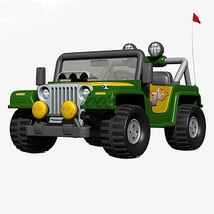 3dsmax toy jeep