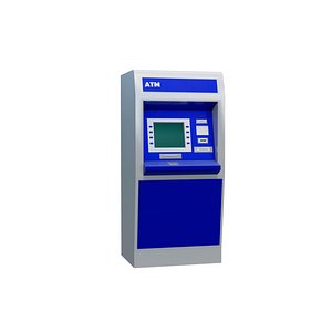 ATM Cash Machine 3D