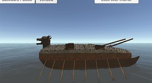 turtleship turtle 3D