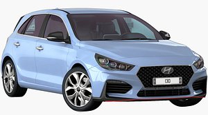 Hyundai i30 N line (Opening doors and trunk)
