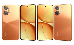 3D model Xiaomi Redmi Turbo 5 Max Orange