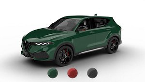 3D model Alfa Romeo Tonale Veloce 2026 3d model