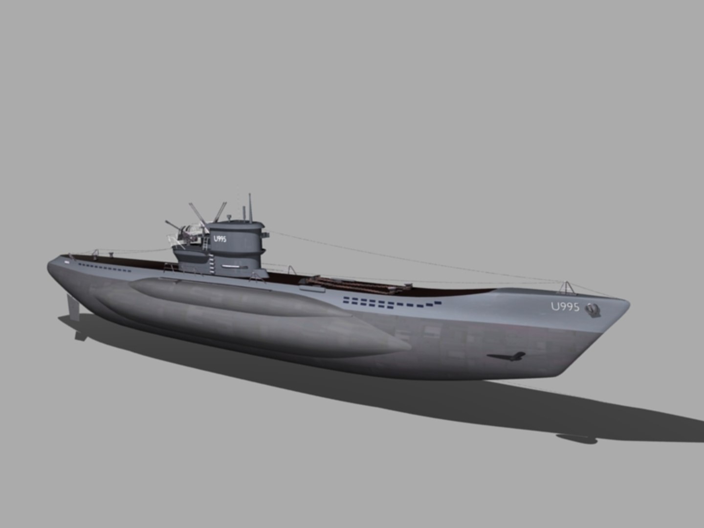3d German U-boat U995 Wwii