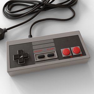3D nes controller