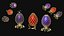 Collection of Faberge eggs R1