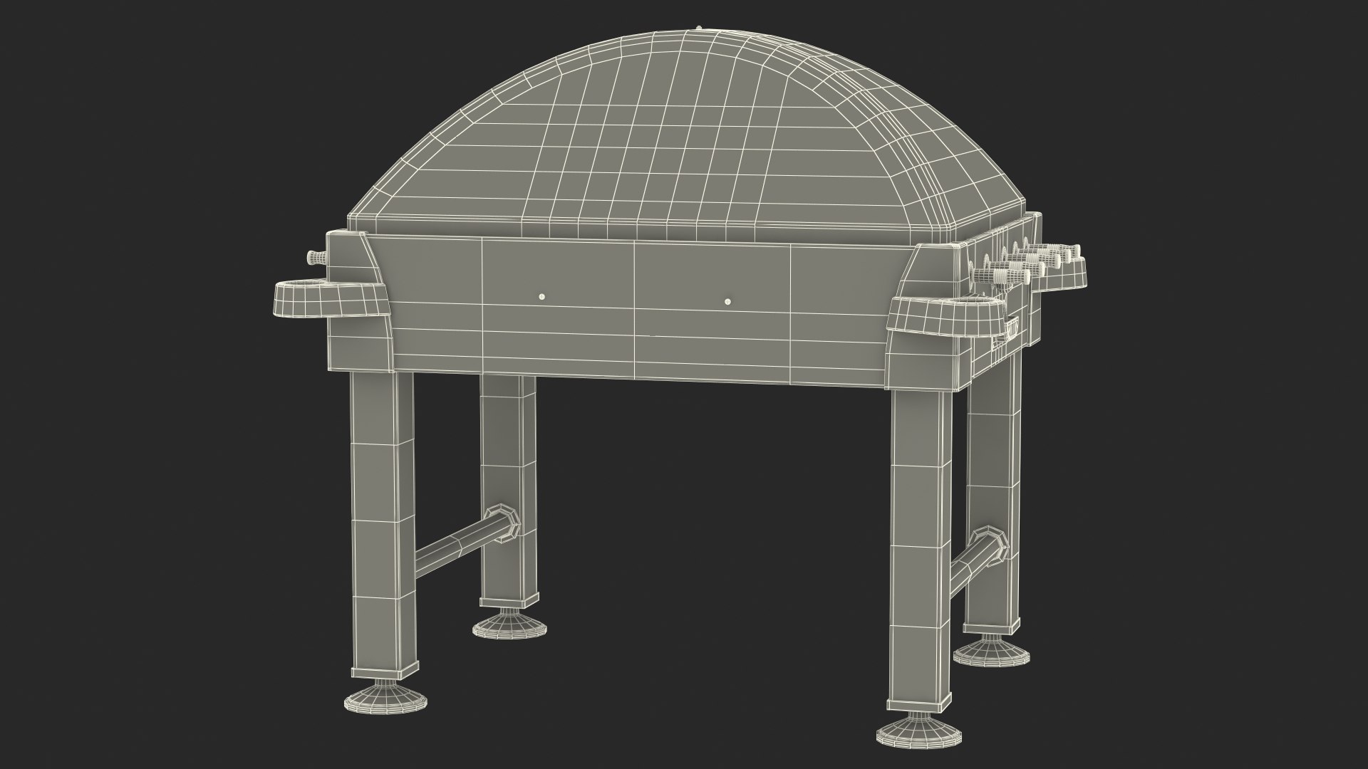 Stick Hockey Table 3D Model - TurboSquid 1816332