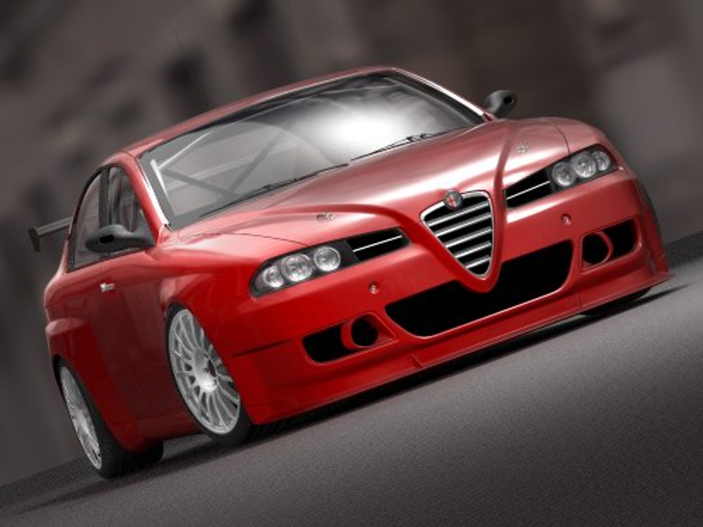 3ds max alfa romeo 156 wtcc
