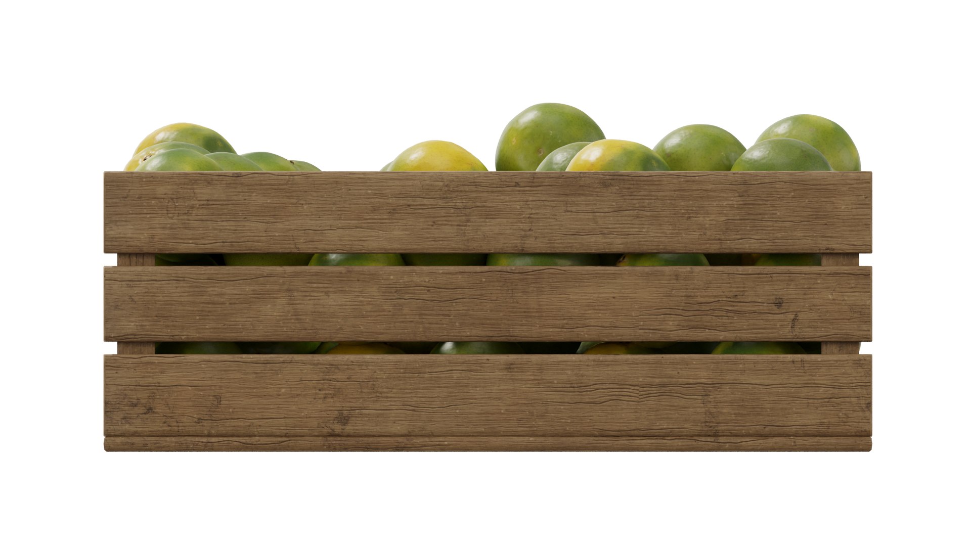 Mandarin crates 3D model - TurboSquid 1967351