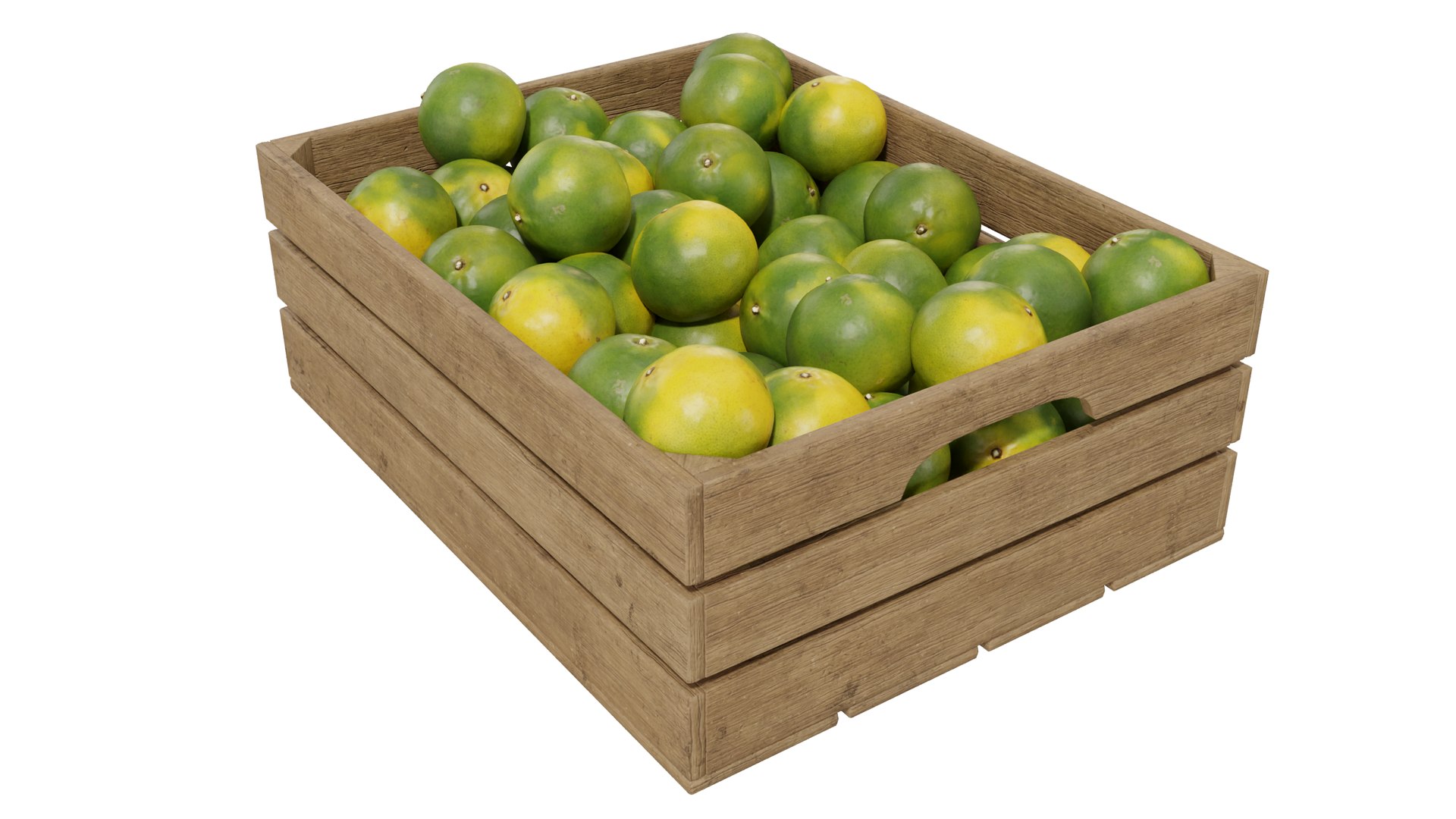 Mandarin crates 3D model - TurboSquid 1967351