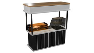 3D Stand Street Food