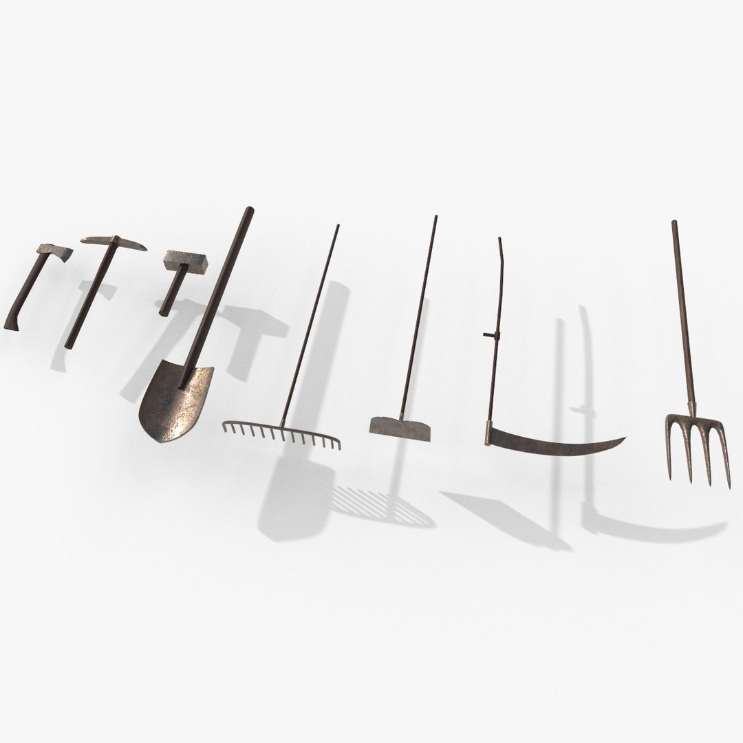 Tools Set 3D Model - TurboSquid 1944019