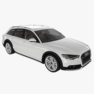 audi a6 allroad quattro 3d model