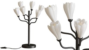 Table Lamp Floralis 3D model