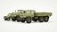 UAZ 469 and Ural 4320 lowpoly collection