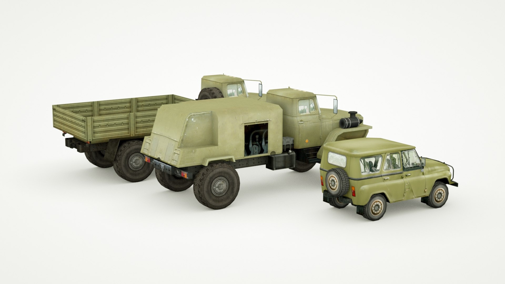 3D UAZ 469 and Ural 4320 lowpoly collection https://p.turbosquid.com/ts-thumb/cs/oCxPkY/cd/332_uralbobik_0003/jpg/1667840823/1920x1080/fit_q87/60f6a1344b37a53cac6b6d841ef371ef7460a596/332_uralbobik_0003.jpg