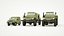 UAZ 469 and Ural 4320 lowpoly collection