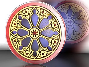 3d rosette