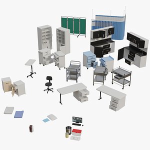 Hospital Props Collection 5 Basic