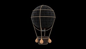 3D Balloon Low-poly 3D model