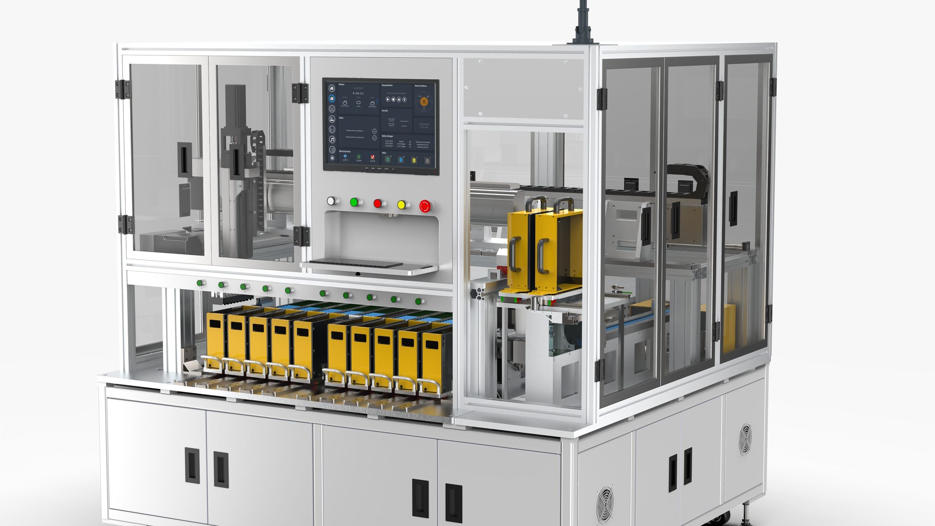18650 Battery High Speed Sorting Machine 3D Model - TurboSquid 2172417