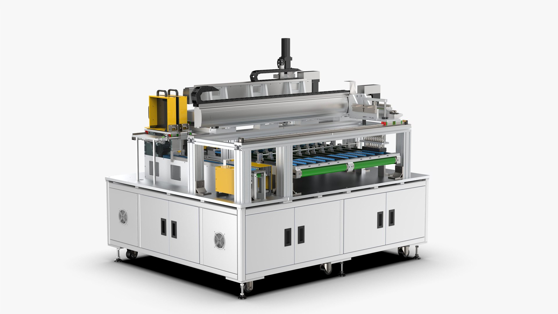 18650 Battery High Speed Sorting Machine 3D Model - TurboSquid 2172417
