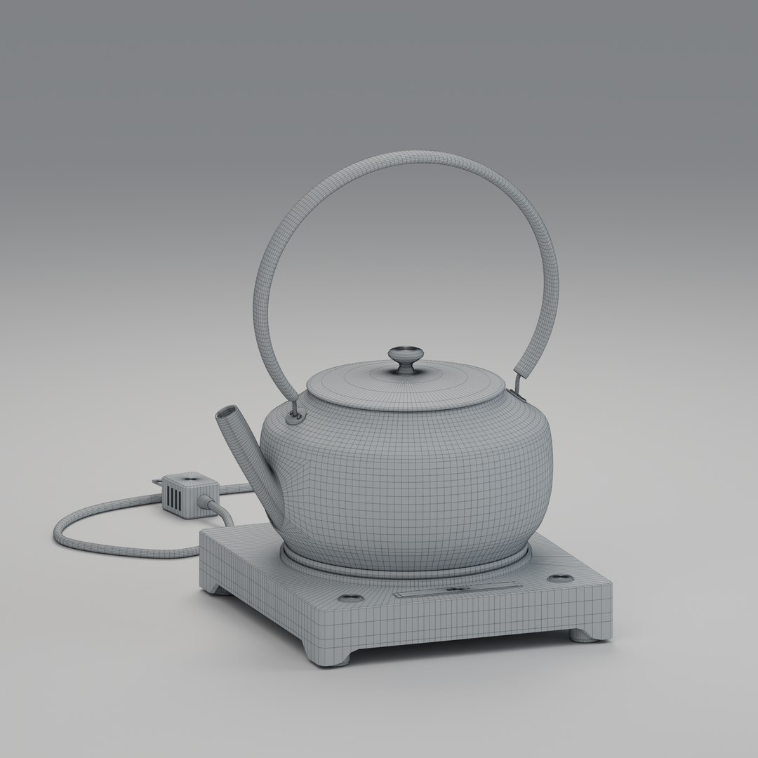 3D model Arch Handle Electric Kettle and Warming Base https://p.turbosquid.com/ts-thumb/ct/8mTyC6/Pu/11_wire/png/1789264086/1920x1080/fit_q87/828c873949547273bf4eab9c2ffa20d1e616d5d9/11_wire.jpg