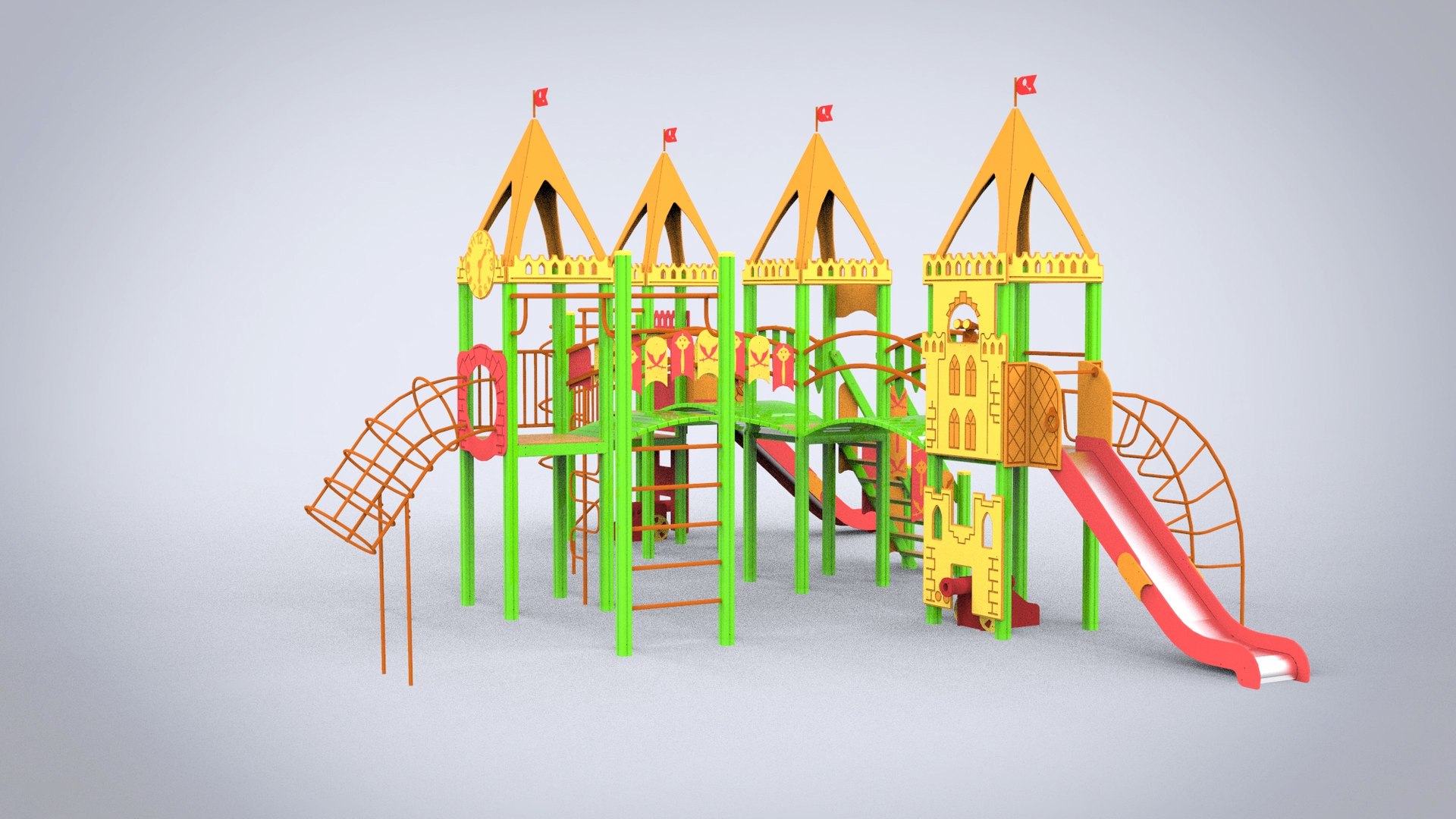 3D Playground For Kids Model - TurboSquid 1944672