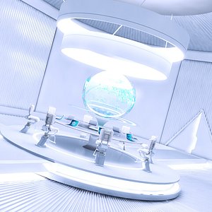 Futuristic Meeting Room