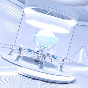 Futuristic Meeting Room