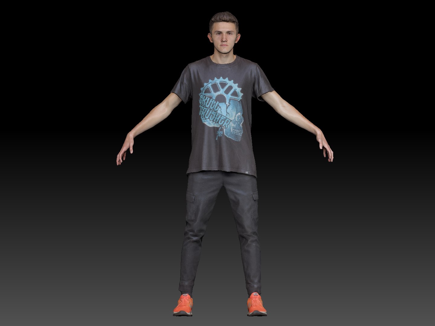 Scanned animation ready human 3D model - TurboSquid 1581494