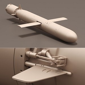 Cruise Missile 3M-14 Kalibr for 3D Print