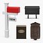 Mailboxes 3D Models Collection 2