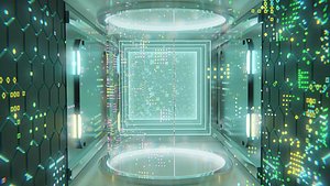 sci fi corridor