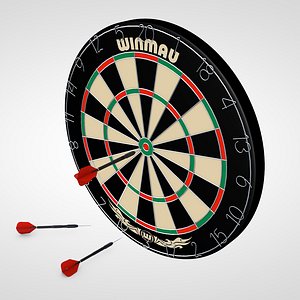dartboard dart c4d