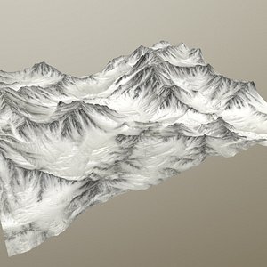 3d terrain model